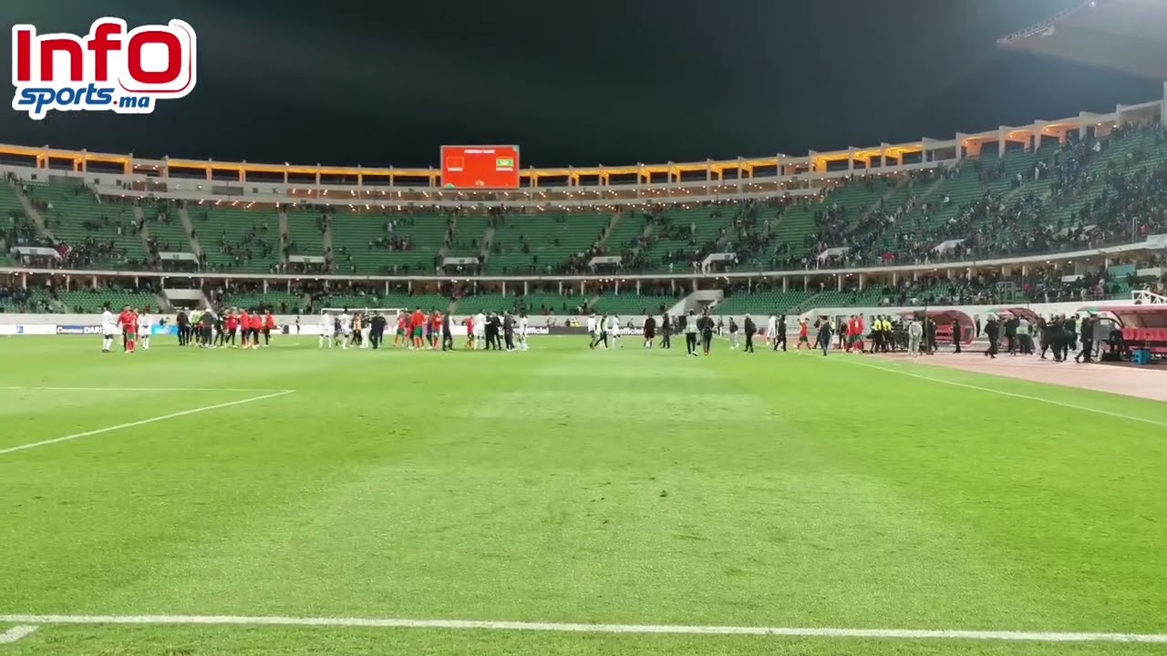 الجماهير المغربية غادرت ملعب أكادير قبل نهاية مباراة المنتخب الوطني وموريتانيا