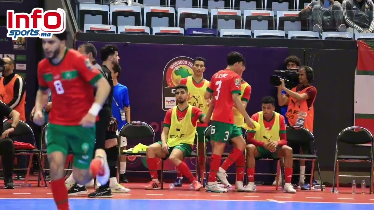 الدكيك عاش على أعصابه في آخر لحظات النهائي قبل التتويج بكأس إفريقيا للفوتسال
