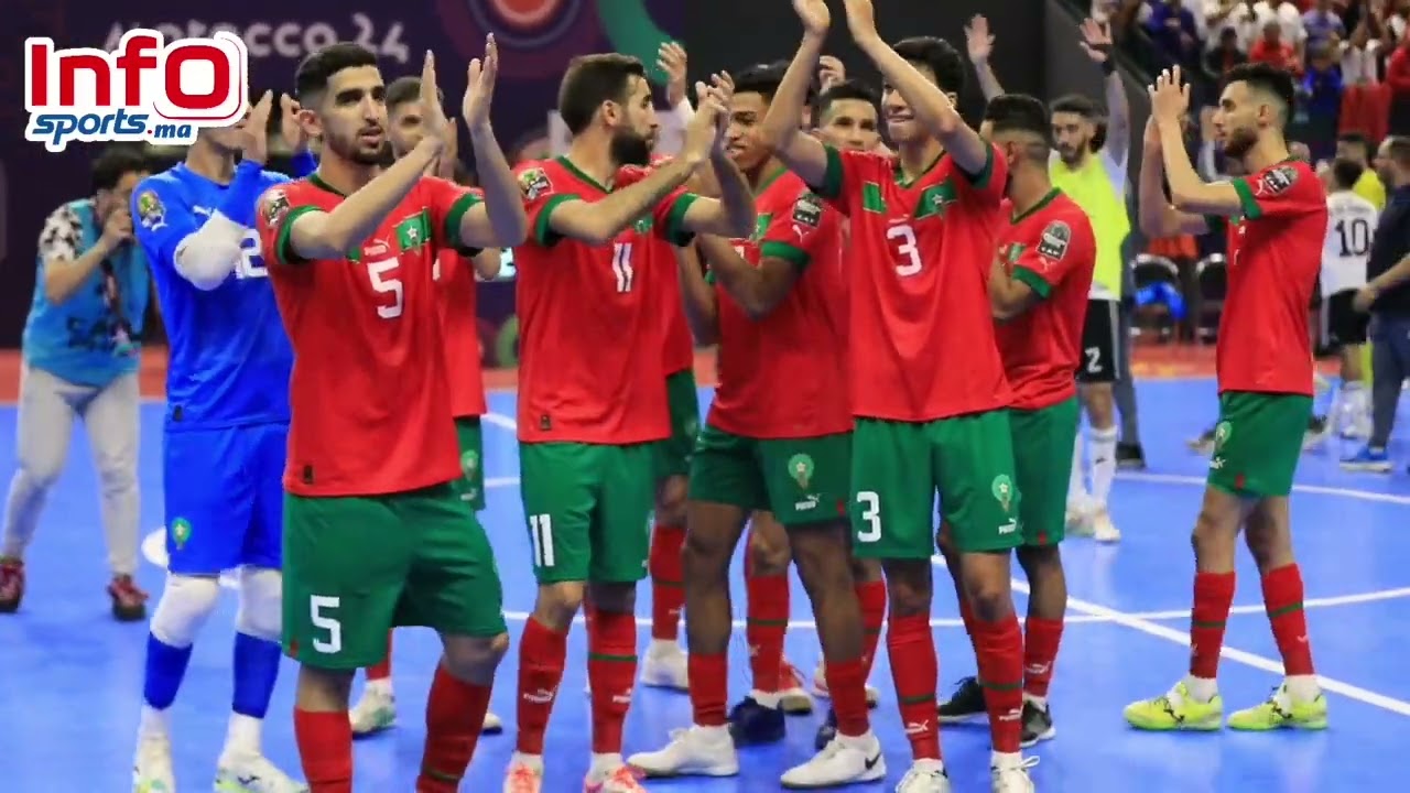 فرحة كبيرة وأجواء رائعة بعد تأهل المنتخب الوطني للفوتسال إلى نهائي كأس إفريقيا