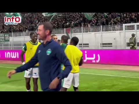 فيديو..فرحة كبيرة لاعبي الرجاء والاحتياطيين بهدف بولكسوت.