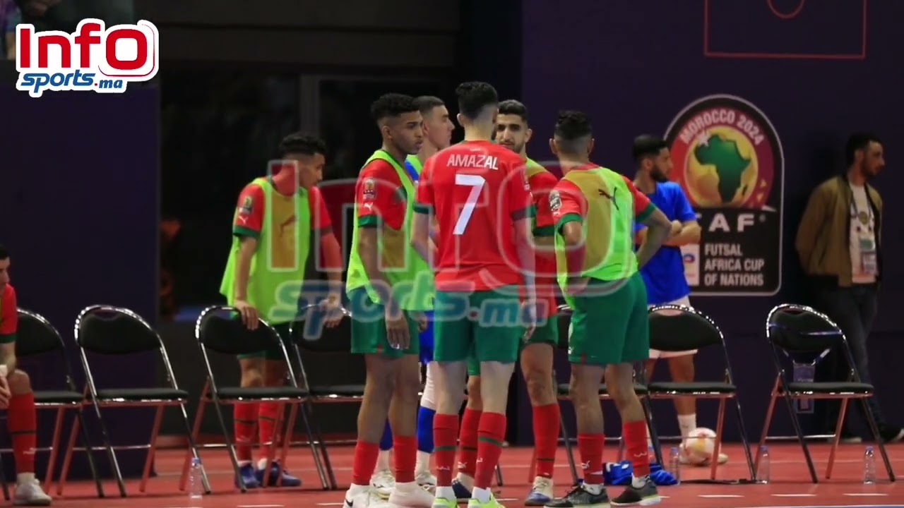 قلق وخوف وترقب لاعبي المنتخب الوطني للفوتسال بعد إصابة يوسف جواد
