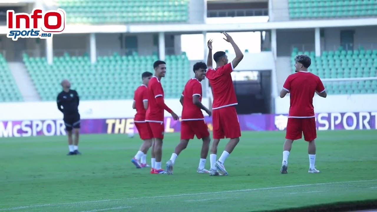كواليس الحصة التدريبية الأخيرة للمنتخب الوطني قبل مباراة ليسوتو