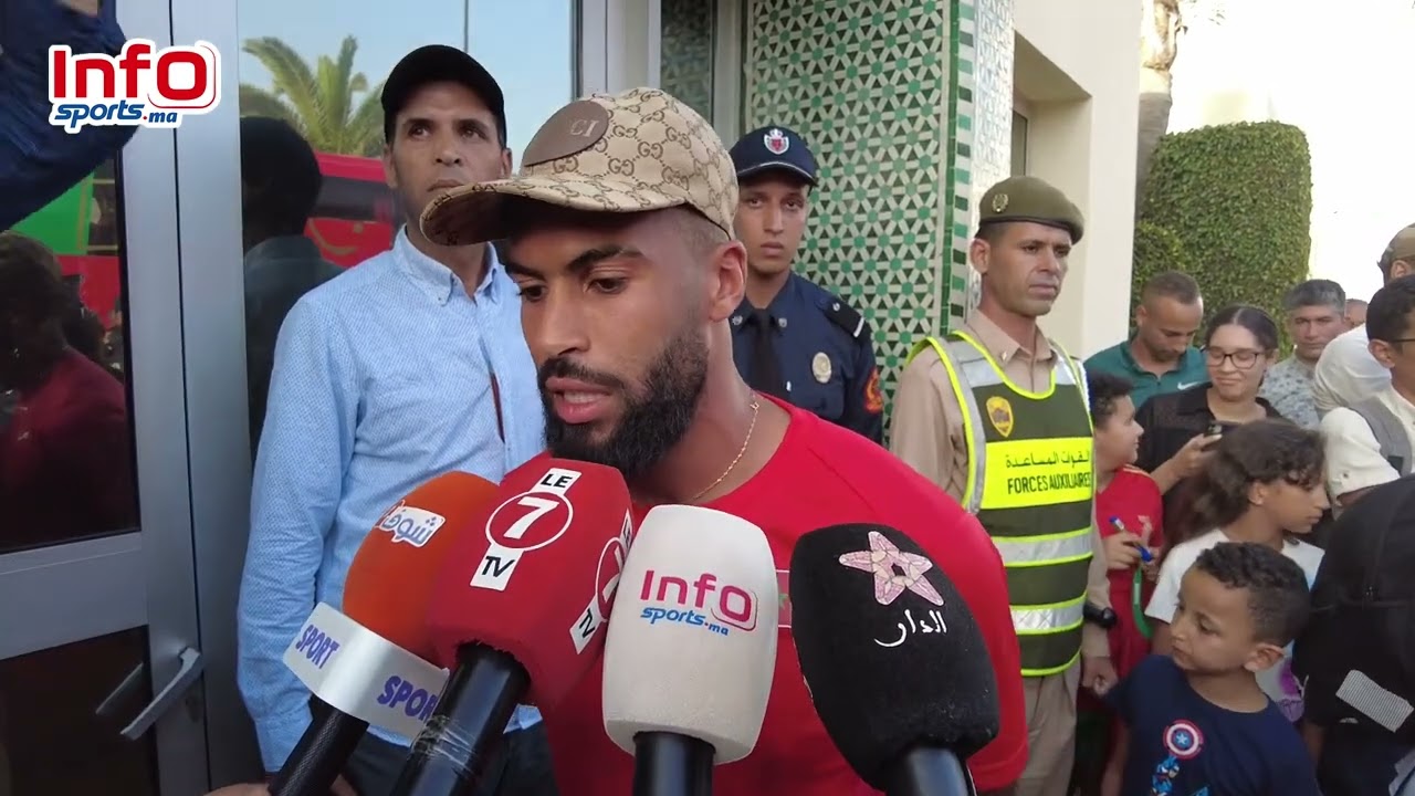 لاعبو المنتخب الأولمبي: نهدي الميدالية للملك محمد السادس والجماهير جعلتنا نشعر أننا نلعب في المغرب