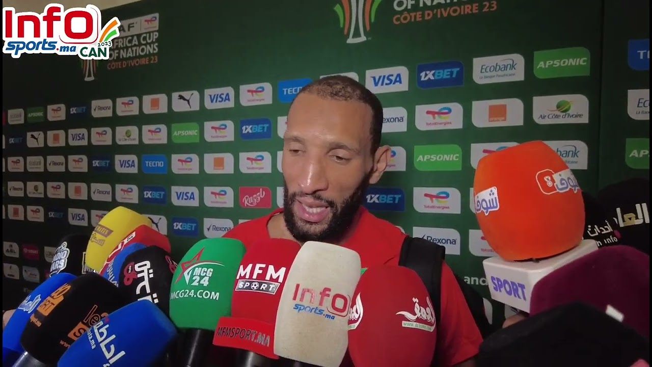 يونس عبد الحميد: فخور بأول مباراة مع المنتخب الوطني واليوم لعبنا من أجل الركراكي