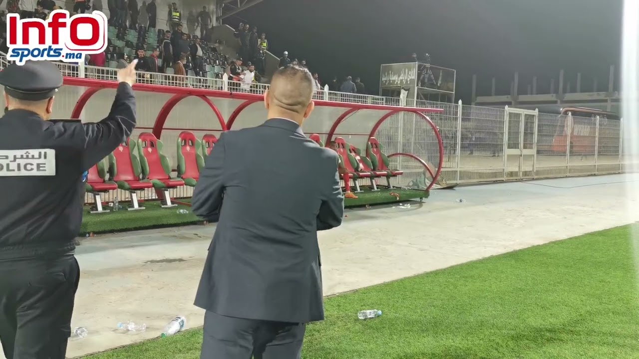 حسرة كبيرة.. فرحان وسرغات وأوناجم لم يستطيعوا مغادرة الملعب بعد التعادل أمام برشيد
