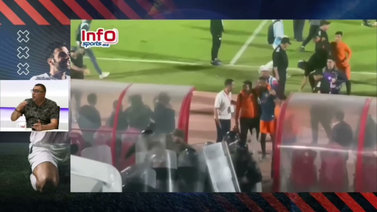 فيديو بلعودي: الطريقة التي غادر بها موكوينا ولاعبي الوداد الملعب سيئة لا يحق لأي شخص رميهم بالقنينات