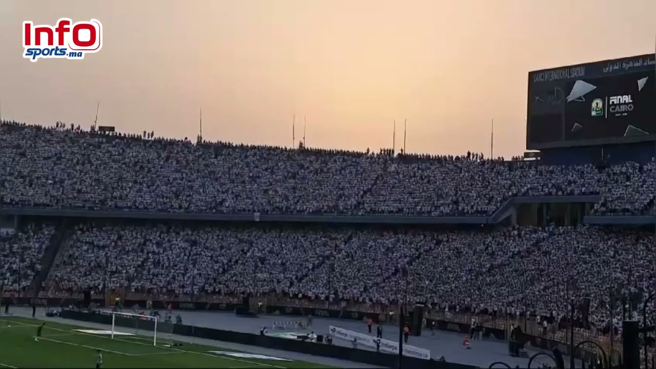 فيديو..أجواء رائعة وحضور جماهيري كبير في نهائي بركان والزمالك.