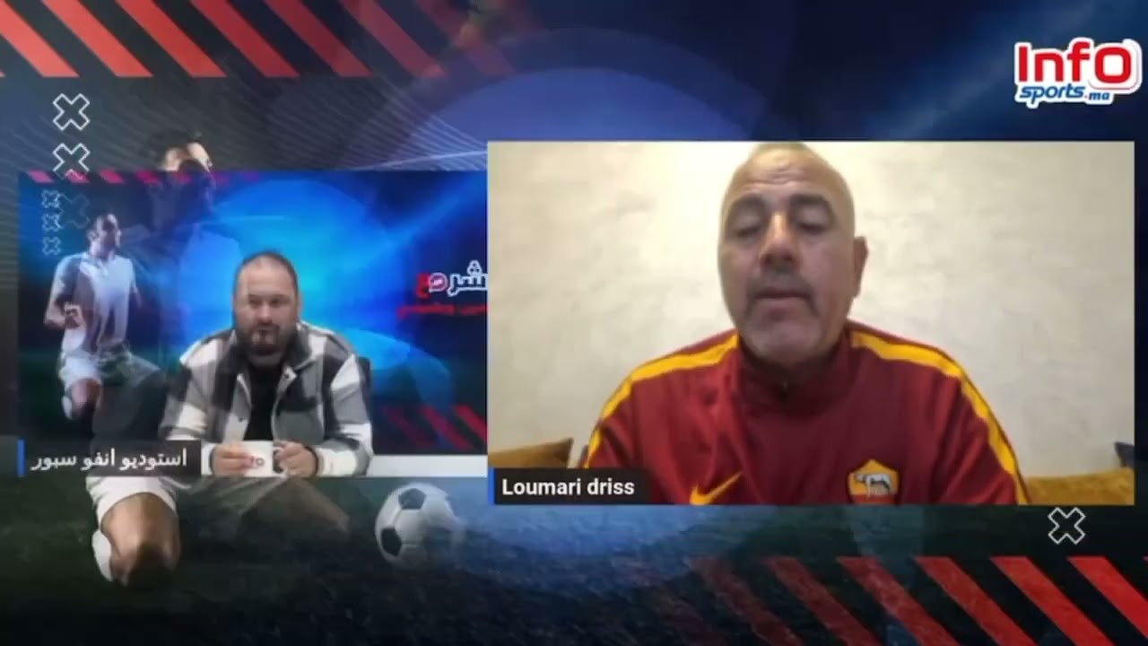فيديو..اللوماري: الرجاء أعطى للجيناني هدية مسمومة ولا يعقل أن يغير الفريق 3 مدربين في 5 مباريات.