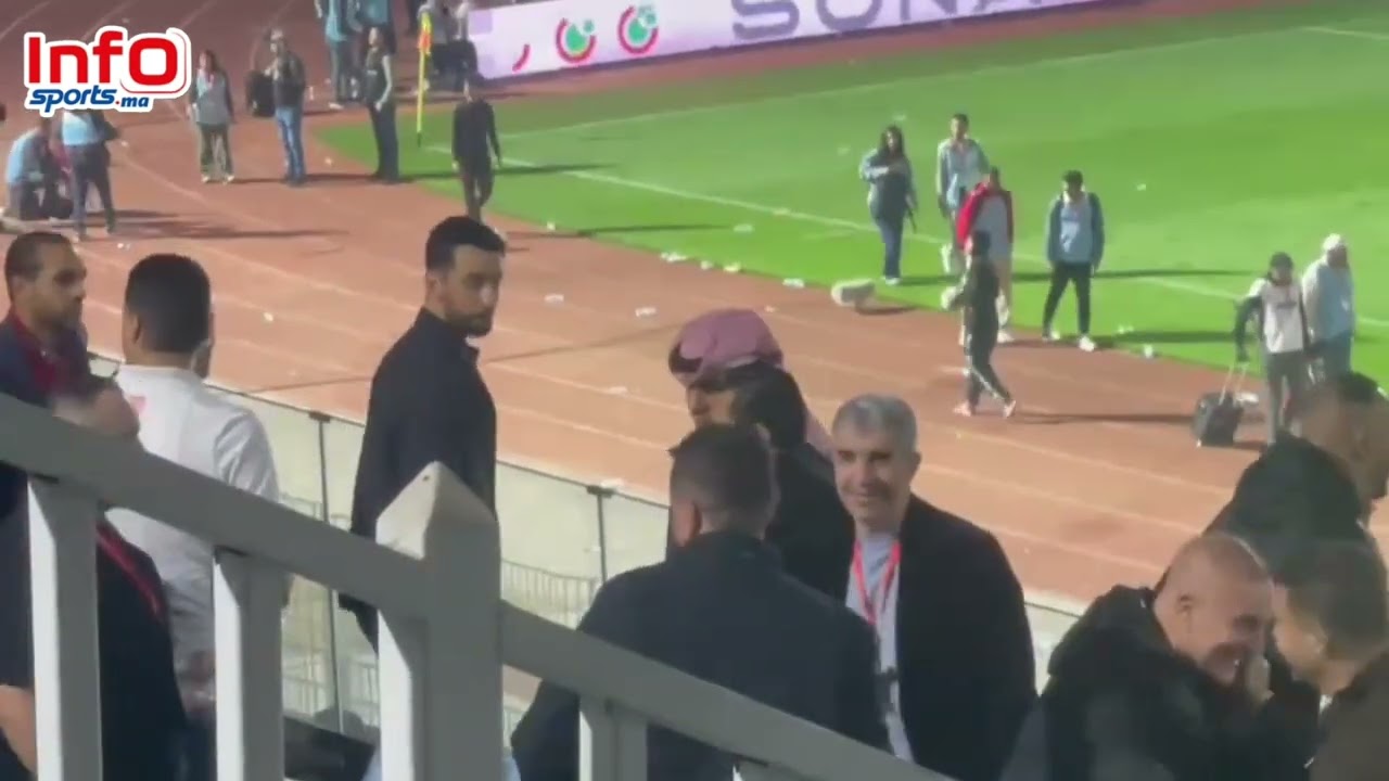 فيديو..حسرة كبيرة لآيت منا وشجار بين لاعبي الوداد وا.طنجة.