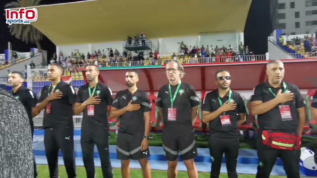 فيديو..لحظة رائعة لعزف النشيد الوطني في مواجهة المنتخب العراقي