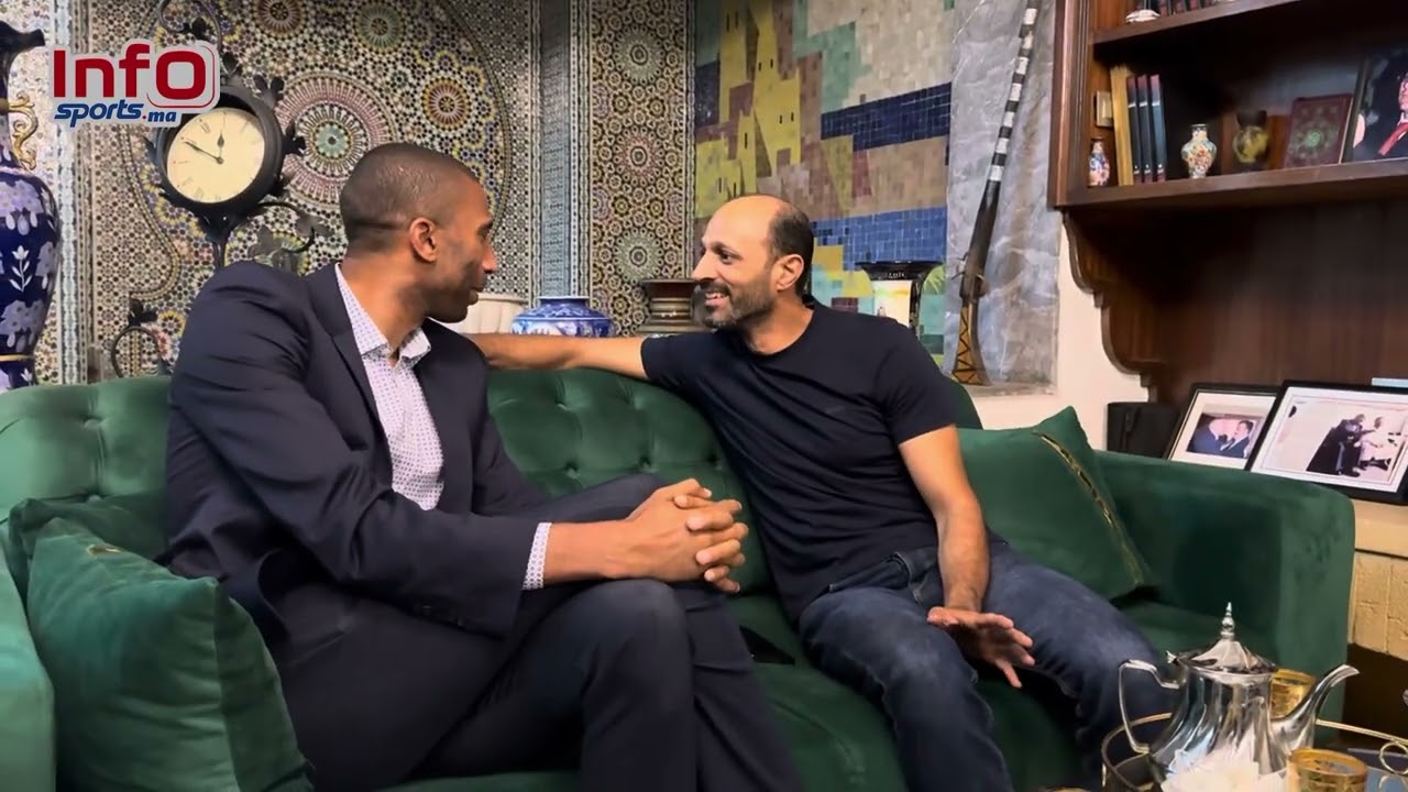 كواليس حلقة خاصة مع الدولي المغربي عبد السلام وادو ضيف برنامج مع "محمد أمين وبلعودي" بعد قليل.