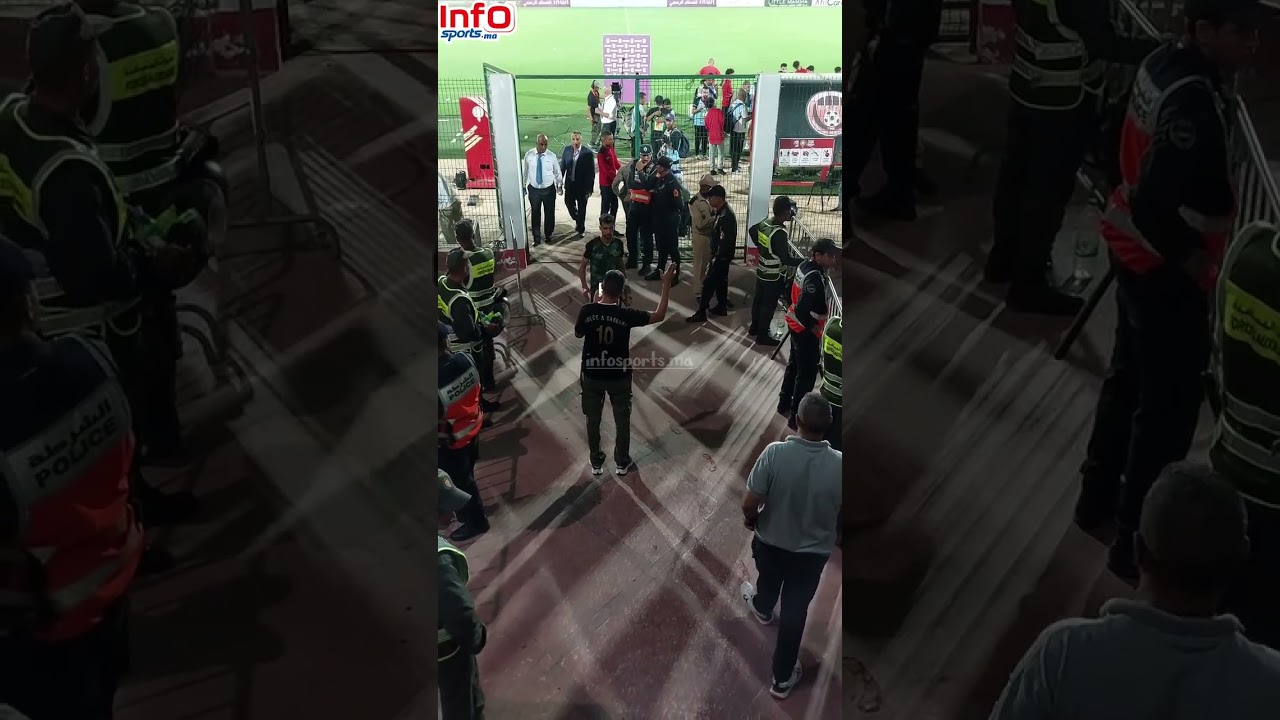 لاعبو الجيش الملكي يغادرون تحت التصفيقات بعد الفوز على شباب المحمدية بخماسية