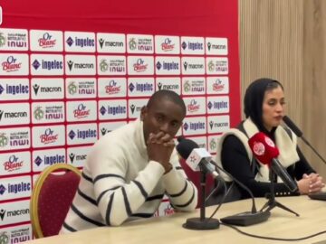 فيديو..مكوينا: رجاء لا تلومي اللاعبين أنا من أتحمل مسؤولية الهزيمة.