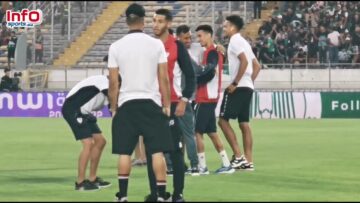 فيديو..عناق حار بين لاعبي الرجاء وتطوان أمام تشجيعات الجماهير بدونور