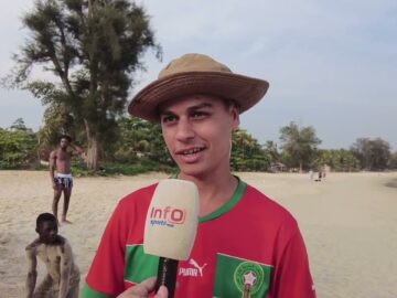 فيديو..مغاربة مشاو “أوطوسطوب” للكوت ديفوار لتشجيع الأسود