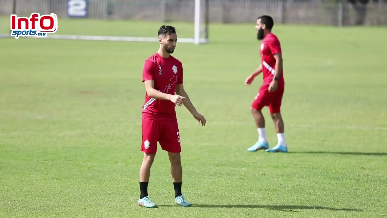 أجواء حماسية في الحصة التدريبية الأخيرة للوداد بجنوب إفريقيا