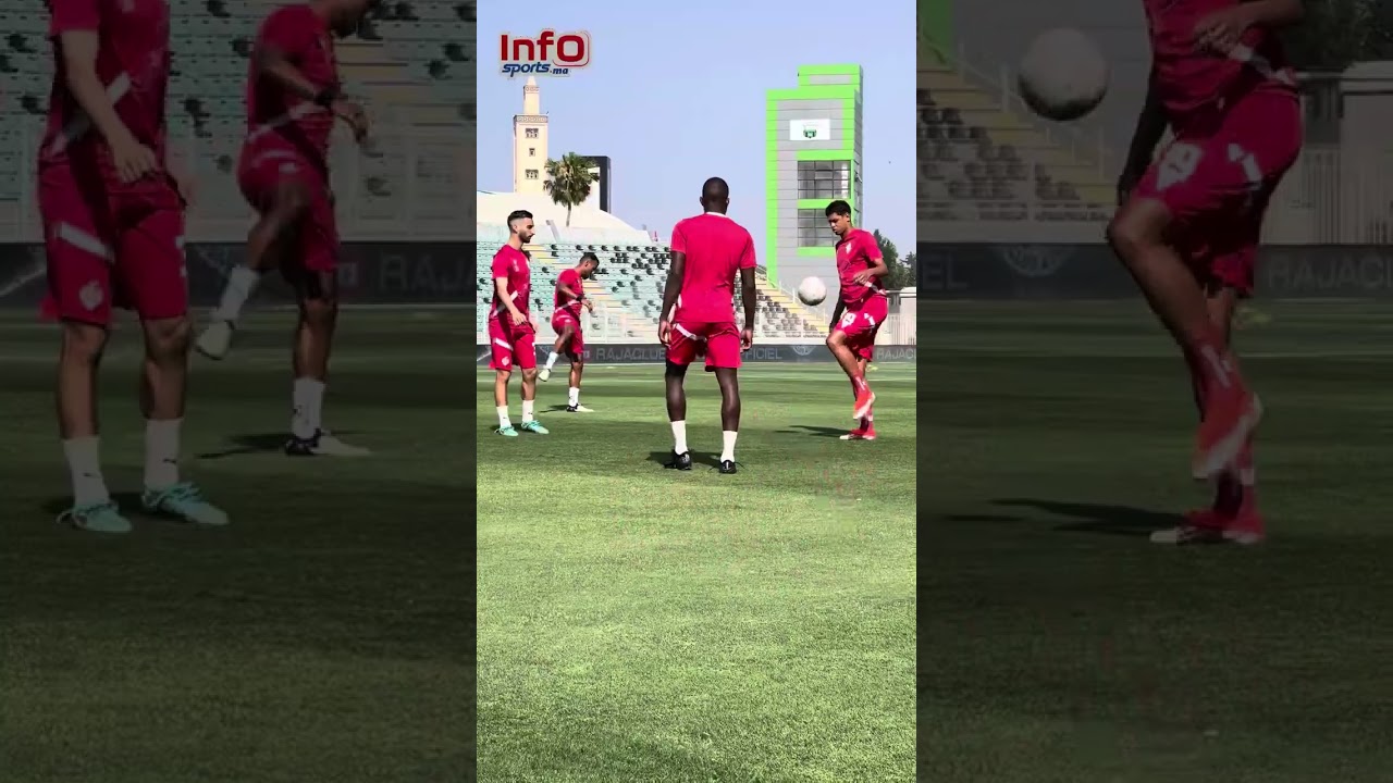 العمليات الإحمائية للاعبي الوداد قبل الديربي البيضاوي أمام الرجاء