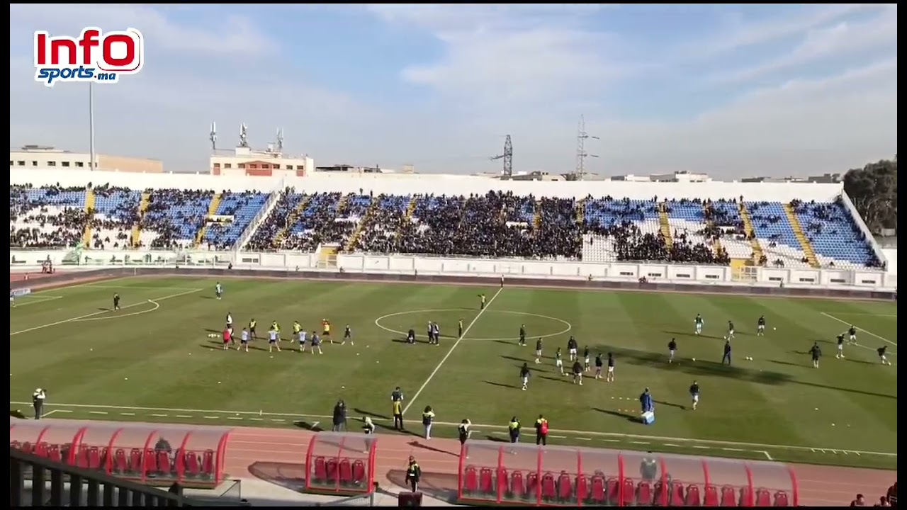 الكورفا سود تتجاهل صعود لاعبي الرجاء للإحماء قبل مواجهة شباب المحمدية