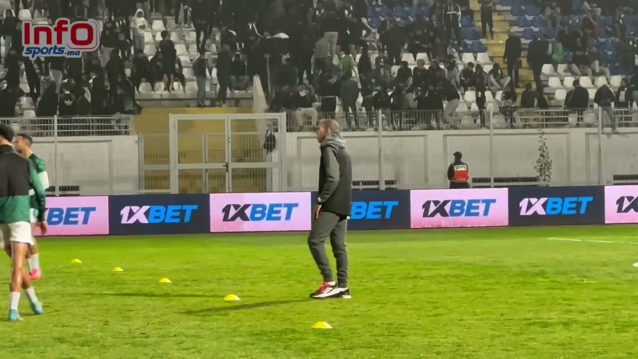 فيديو.. حفيظ عبد الصادق في أول ظهور له مع الرجاء مساعدا لسابينتو