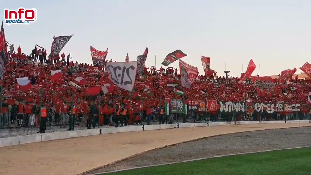 فيديو  فرحة كبيرة لجماهير الوداد بالهدف الأول في مرمى برشيد