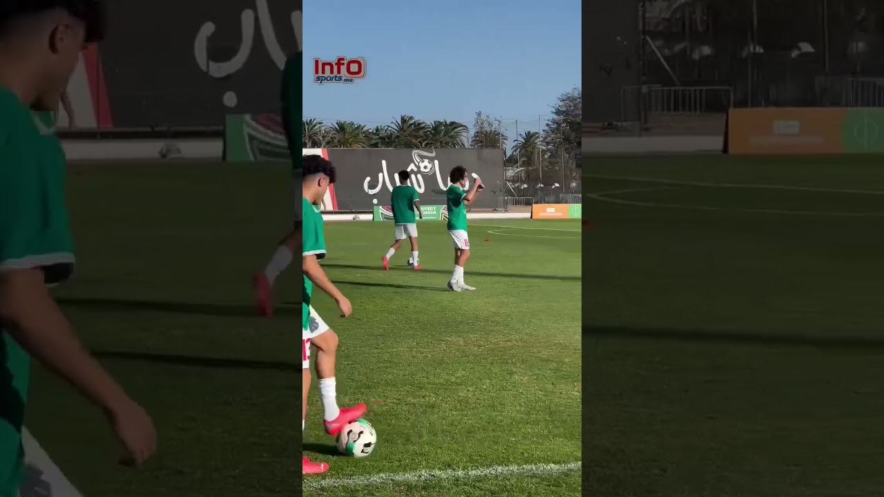 فيديو..دخول لاعبي المنتخب الوطني تحت تصفيقات الجماهير.