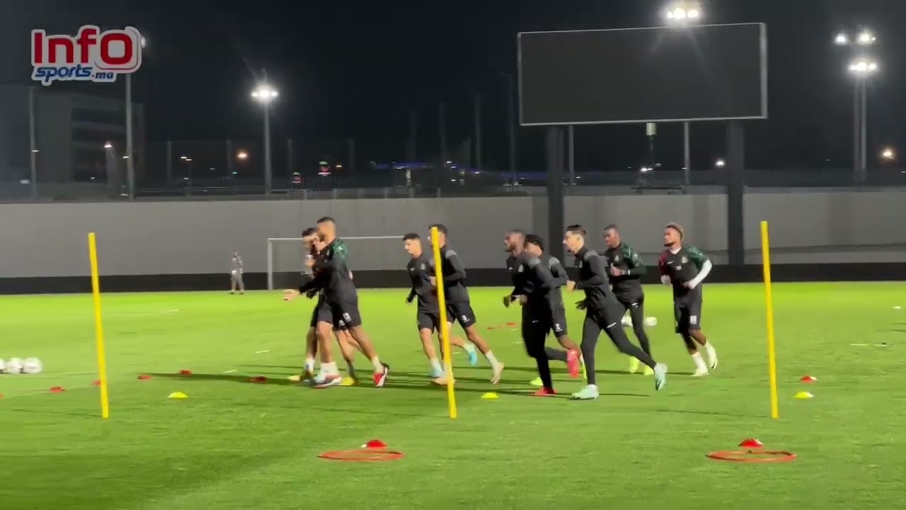فيديو..شاهدوا آخر استعدادات الجيش لكلاسيكو الرجاء.