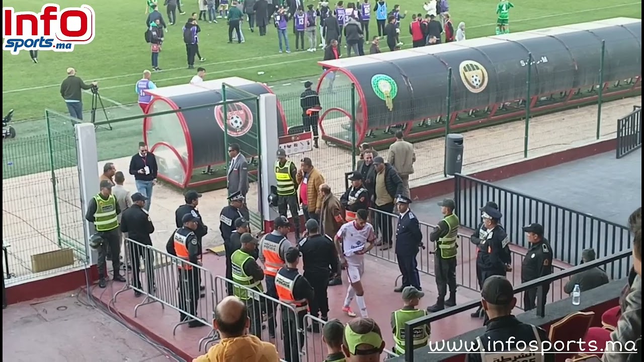 لاعبو الوداد غادروا ملعب البشير بحسرة وخيبة أمل بعد الهزيمة في الديربي