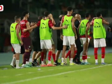 فيديو..فرحة كبيرة لكرسي احتياط الأسود بهدف زياش