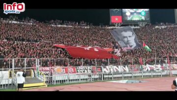 فيديو..لحظة رائعة..جماهير الوداد تحيى ذكرى وفاة بلخوجة