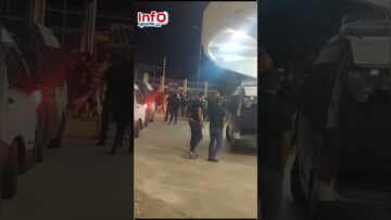 جماهير الترجي تعتدي على المشجعين الوداديين بعد نهاية المباراة