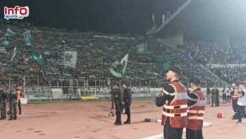 فيديو..جماهير الرجاء تزلزل دونور بشعار “لحبيبة يا فلسطين” وأعلام فلسطين