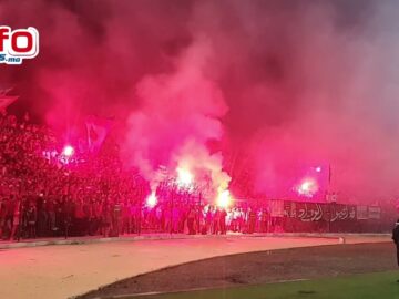 فرحة وكراكاج جماهير الوداد بالهدف الثاني في مرمى شباب المحمدية