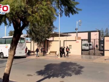 فيديو..استعدادات أمنية كبيرة ومكثفة لقمة ن.بركان والرجاء