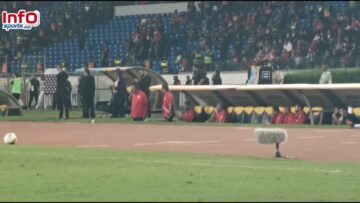 فيديو..آخر لحظات المواجهة..كرسي احتياط الوداد على الأعصاب واحتجاجات كبيرة على