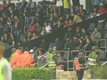 فيديو..وليد الركراكي حاضر بالمدرجات يستمتع بفوز الوداد على إنييمبا النيجيري