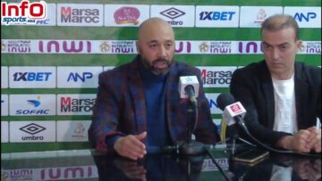 السكيتيوي: الحكم حرمنا من ضربة جزاء وهدف الرجاء مشكوك في