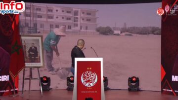 صور حصرية.. الناصيري يكشف تقدم الأشغال في مركب ويلنس والبنيات