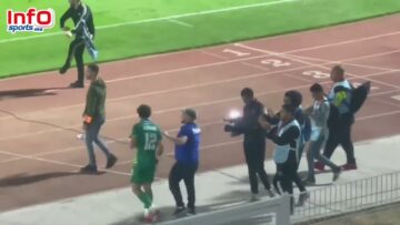 احتفال جماهير اتحاد طنجة بالحارس الواعد ريان ازواغ