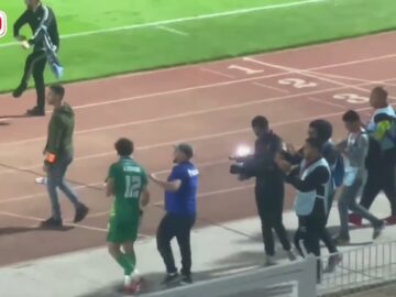 احتفال جماهير اتحاد طنجة بالحارس الواعد ريان ازواغ