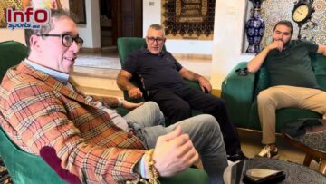 فيديو..كواليس حلقة مميزة مع العضو الجامعي ورئيس الكاك حكيم دومو