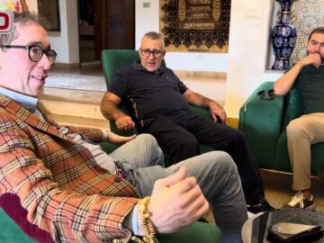 فيديو..كواليس حلقة مميزة مع العضو الجامعي ورئيس الكاك حكيم دومو