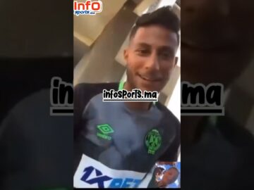 بالفيديو..مبادرة رائعة من لاعبي الرجاء للأطفال ضحايا الزلزال #الرجاء