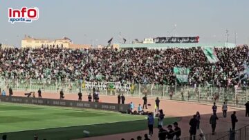 فيديو..إبداع رائع لجماهير وجدة وفكرة جديدة للتضامن مع فل..سط..ين.