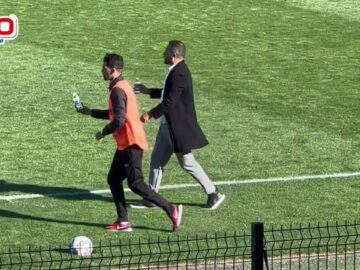 فيديو..على طريقة عموتة..بنشريفة يمنع كرسي احتياط السوالم من الاحتفال بهدف