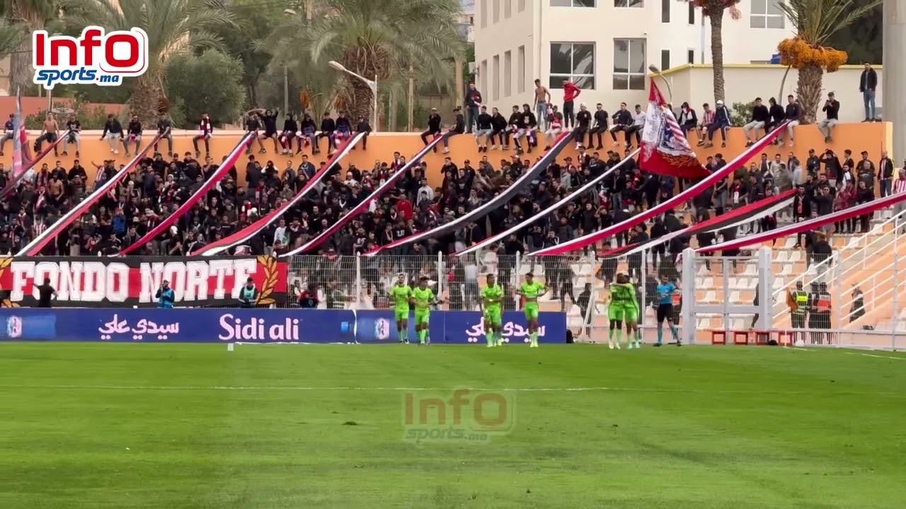 فيديو..تفاعل وفرحة كبيرة للاعبي وكرسي احتياط الماط بالهدف الأول في مرمى بركان.
