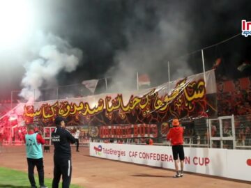 كراكاج رائع لجماهير نهضة بركان في مواجهة القمة أمام الزمالك