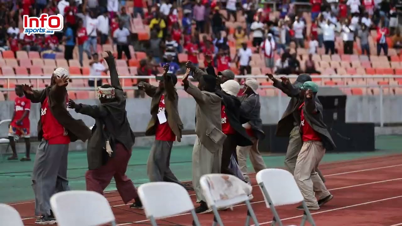 فيديو..احتفالية للوينرز في مباراة الوداد بتانزانيا ورقصة مضحكة لجماهير  سيمبا.