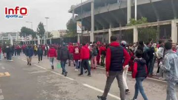 فيديو من أمام دونور..حضور قياسي لجماهير الوداد وتنظيم جيد للدخول.