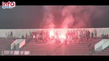 فرحة كبيرة لجماهير ومسؤولي الماط بالهدف الأول في مرمى ش.المحمدية