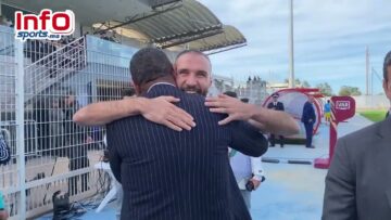 حدراف يقدم باقة ورود للجماهير الرجاوية